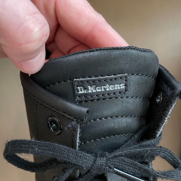 Dr.Martens Cairo Leather Casual Shoes Women’s 7 Black Lace Up Boots - Picture 12 of 15